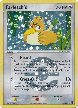 Farfetch'd - 23/112 - Rare - Reverse Holo available at 401 Games Canada