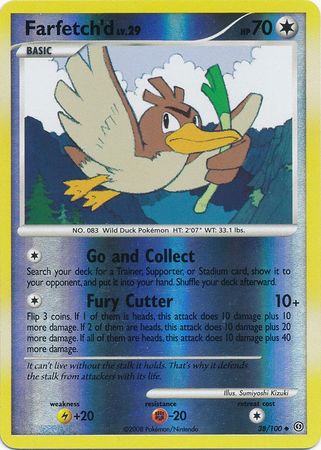 Farfetch'd - 38/100 - Uncommon - Reverse Holo available at 401 Games Canada