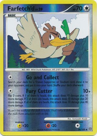 Farfetch'd - 38/100 - Uncommon - Reverse Holo available at 401 Games Canada