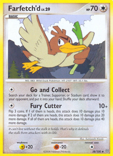 Farfetch'd - 38/100 - Uncommon available at 401 Games Canada