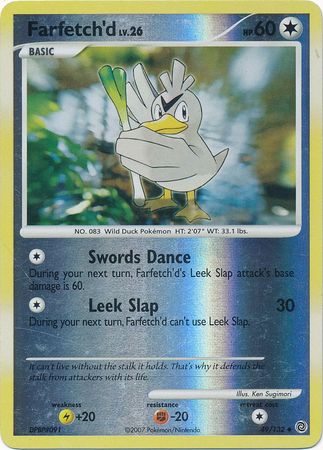 Farfetch'd - 49/132 - Uncommon - Reverse Holo available at 401 Games Canada