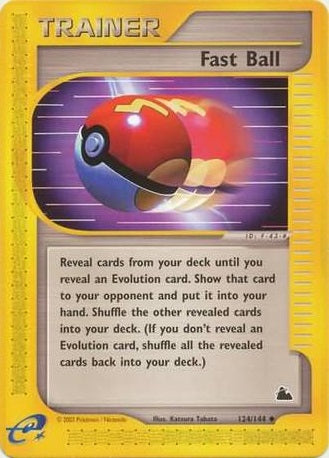 Fast Ball - 124/144 - Uncommon available at 401 Games Canada