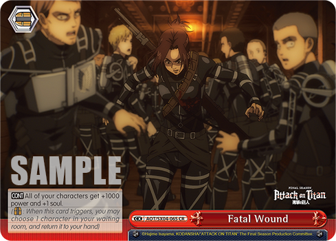 Fatal Wound - AOT/SX04-E065 - Climax Rare available at 401 Games Canada