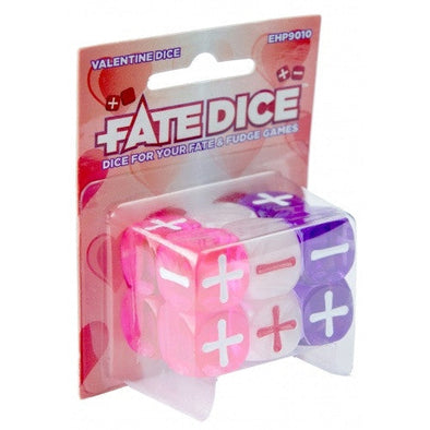Fate Dice - Dice Set - Valentine available at 401 Games Canada