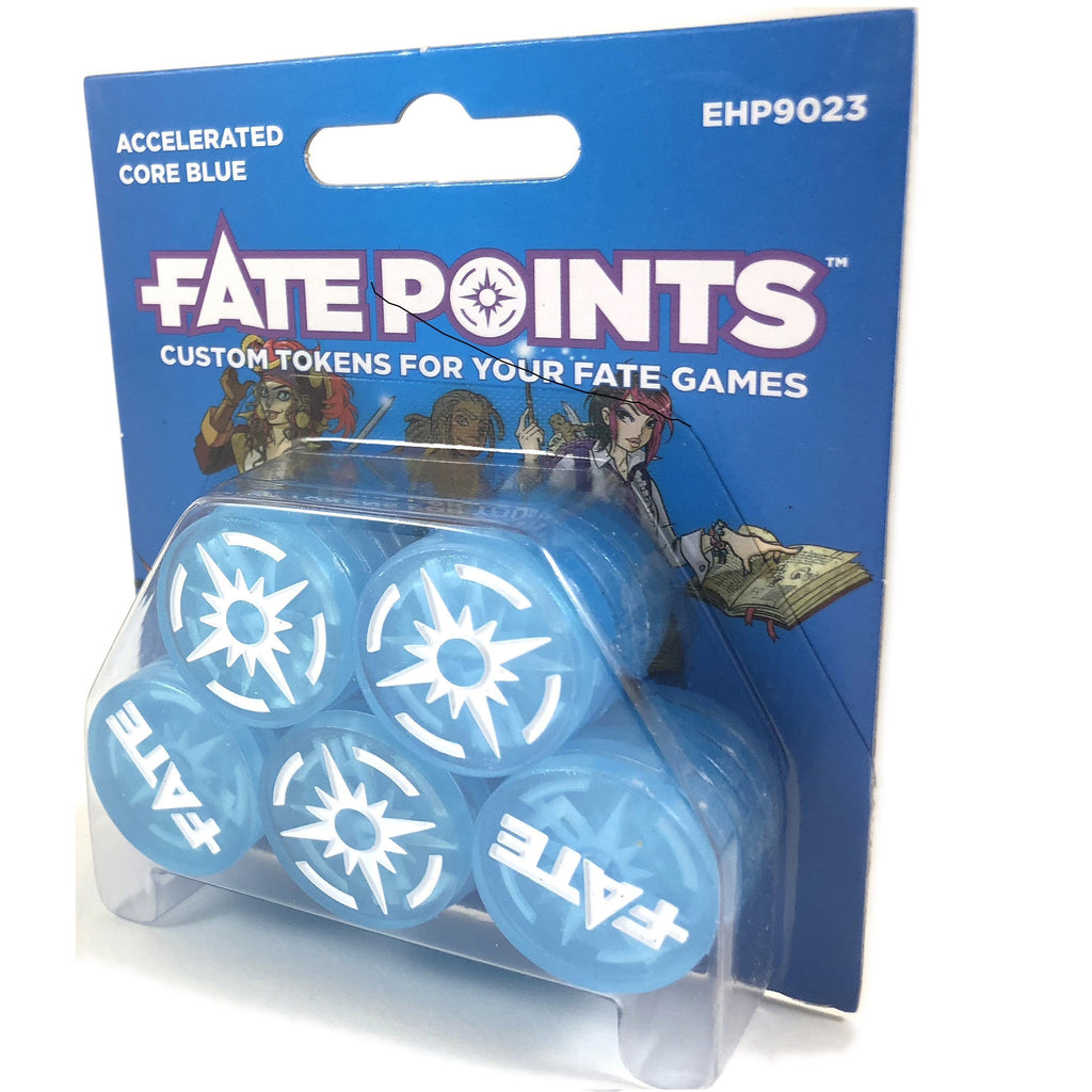 401 Games Canada - Fate Points - Accelerated Core Blue
