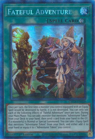 Fateful Adventure - GRCR-EN029 - Collector's Rare - 1st Edition available at 401 Games Canada
