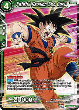 Fateful Reunion Son Goku - TB2-035 - Rare available at 401 Games Canada