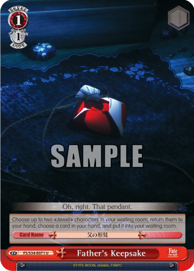 Father's Keepsake - FS/S34-E071 - Uncommon available at 401 Games Canada