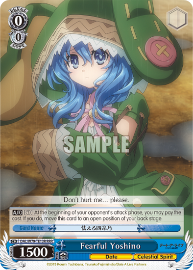 Fearful Yoshino - DAL/W79-TE13R - Triple Rare available at 401 Games Canada