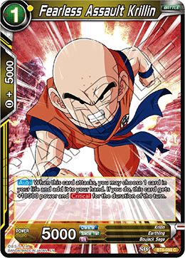 Fearless Assault Krillin - BT6-089 - Common (FOIL) available at 401 Games Canada