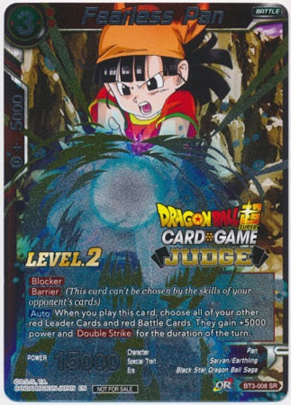 Fearless Pan - BT3-008 - Judge Level 2 Promo (Foil) available at 401 Games Canada