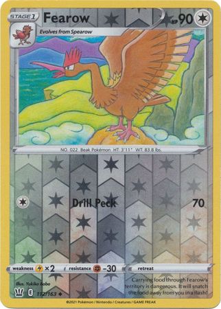 Fearow - 112/163 - Uncommon - Reverse Holo available at 401 Games Canada