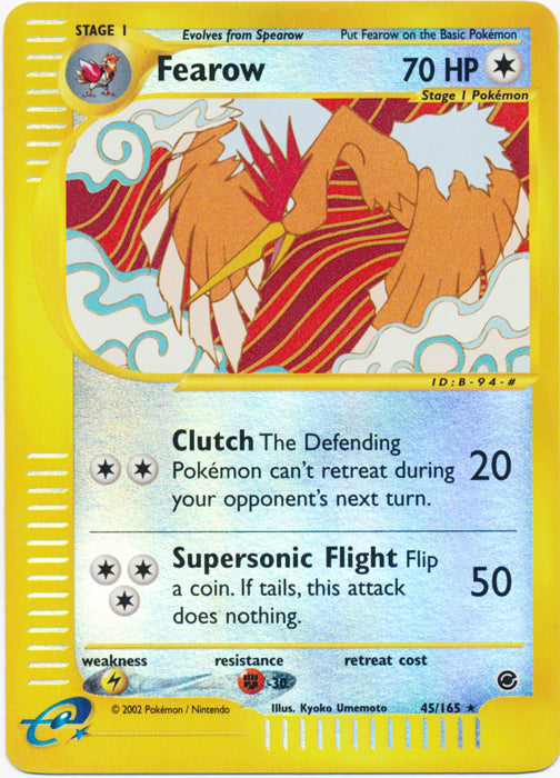 Fearow - 45/165 - Rare - Reverse Holo available at 401 Games Canada