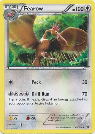 Fearow - 66/108 - Uncommon available at 401 Games Canada