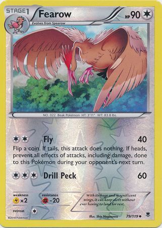 Fearow - 79/119 - Uncommon - Reverse Holo available at 401 Games Canada