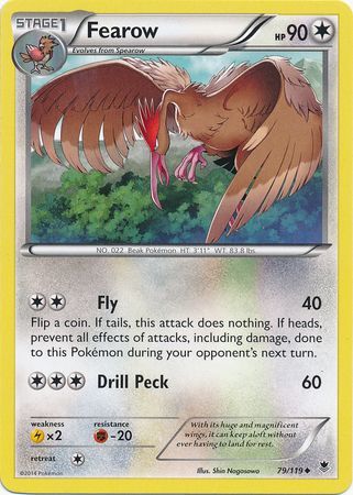 Fearow - 79/119 - Uncommon available at 401 Games Canada