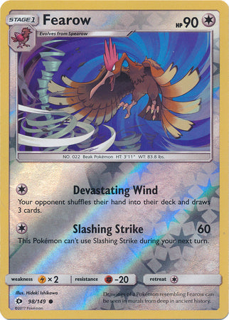 Fearow - 98/149 - Common - Reverse Holo available at 401 Games Canada