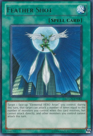 Feather Shot - LCGX-EN083 - Rare - Unlimited available at 401 Games Canada