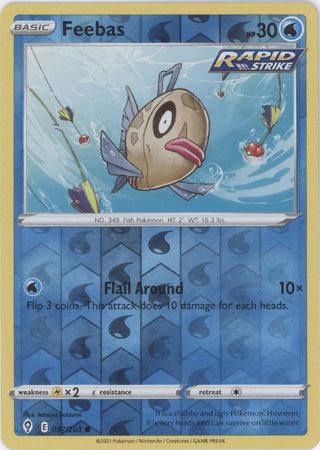 Feebas - 037/203 - Common - Reverse Holo available at 401 Games Canada