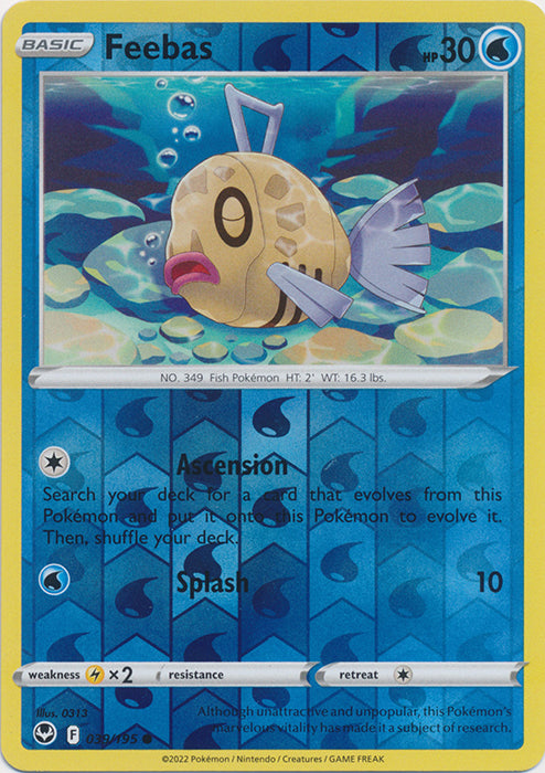 Feebas - 039/195 - Common - Reverse Holo available at 401 Games Canada