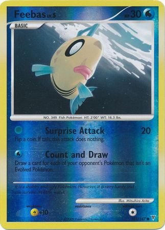 Feebas - 104/147 - Common - Reverse Holo available at 401 Games Canada