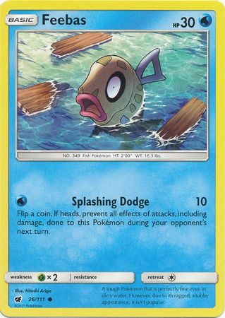 Feebas - 26/111 - Common available at 401 Games Canada