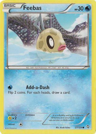 Feebas - 27/124 - Common available at 401 Games Canada