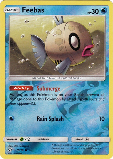 Feebas - 28/70 - Common - Reverse Holo available at 401 Games Canada