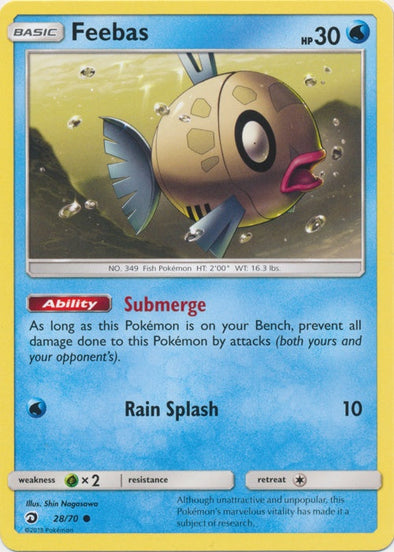 Feebas - 28/70 - Common available at 401 Games Canada