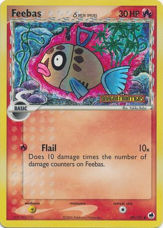Feebas - 49/101 - Common - Reverse Holo available at 401 Games Canada