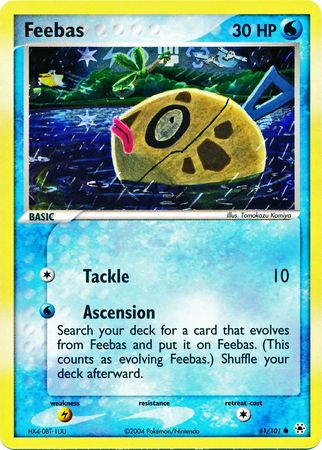 Feebas - 61/101 - Common - Reverse Holo available at 401 Games Canada