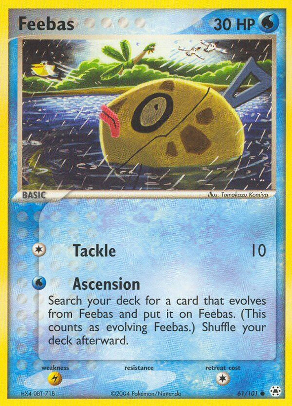 Feebas - 61/101 - Common available at 401 Games Canada