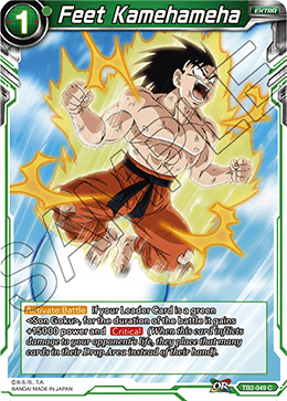 Feet Kamehameha - TB2-049 - Common available at 401 Games Canada