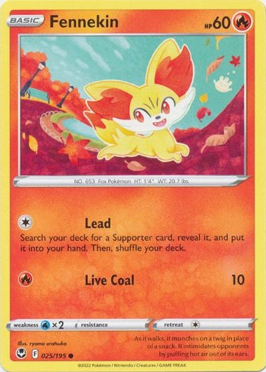 Fennekin - 025/195 - Common available at 401 Games Canada