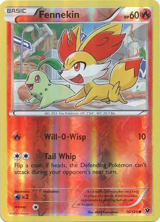 Fennekin - 10/124 - Common - Reverse Holo available at 401 Games Canada