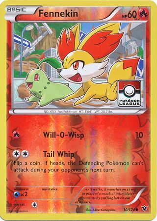 Fennekin - 10/124 - League Promo available at 401 Games Canada