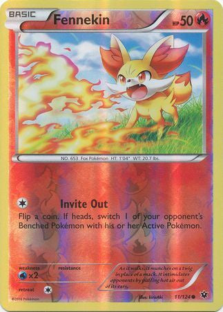 Fennekin - 11/124 - Common - Reverse Holo available at 401 Games Canada