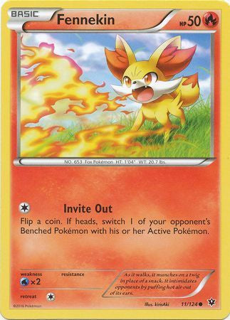 Fennekin - 11/124 - Common available at 401 Games Canada