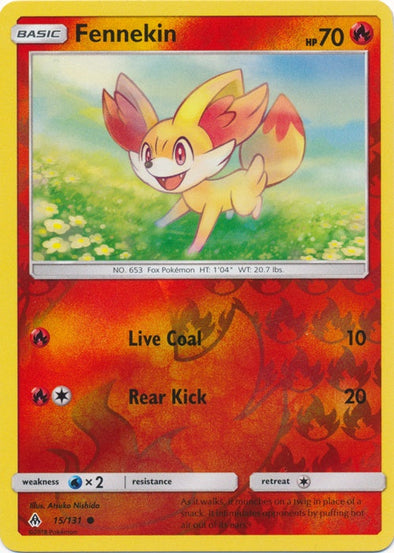 Fennekin - 15/131 - Common - Reverse Holo available at 401 Games Canada