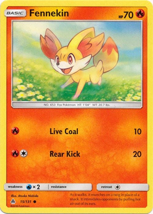 Fennekin - 15/131 - Common available at 401 Games Canada