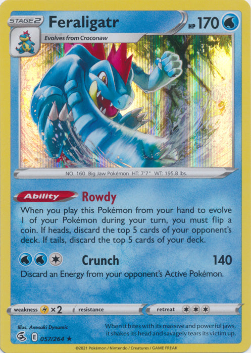 Feraligatr - 057/264 - Holo Rare available at 401 Games Canada