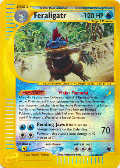 Feraligatr - 12/165 - Holo - Reverse Holo available at 401 Games Canada