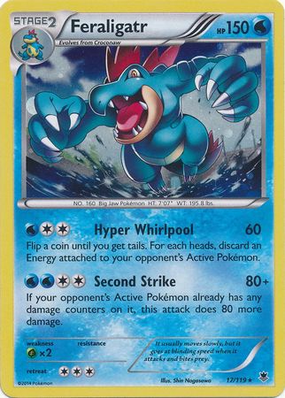 Feraligatr - 17/119 - Alternate Holo - Promo available at 401 Games Canada