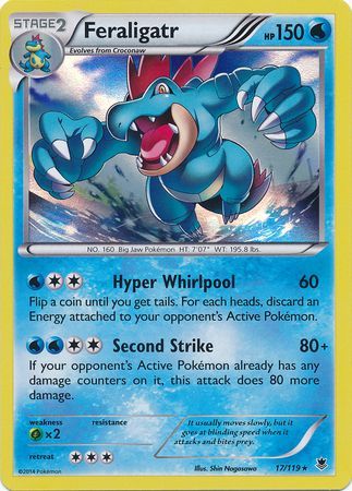 Feraligatr - 17/119 - Holo Rare available at 401 Games Canada