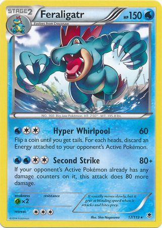 Feraligatr - 17/119 - Rare - Theme Deck Exclusive available at 401 Games Canada