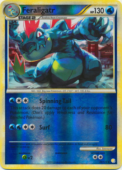 Feraligatr - 20/123 - Rare - Reverse Holo available at 401 Games Canada