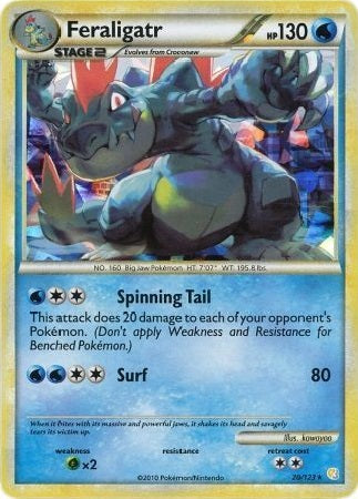 Feraligatr - 20/123 - Shattered Holo Promo available at 401 Games Canada