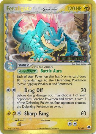 Feraligatr - 2/101 - Holo Rare - Reverse Holo available at 401 Games Canada