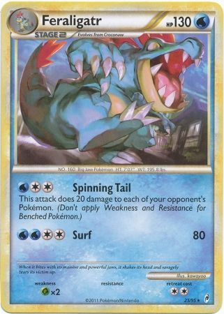 Feraligatr - 25/95 - Rare available at 401 Games Canada