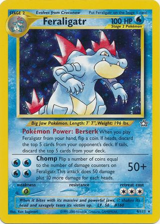 Feraligatr - 4/111 - Holo - Unlimited available at 401 Games Canada